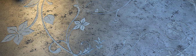 flores en el suelo – concrete art