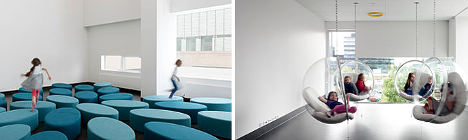Ørestad School and Library, interior design 01